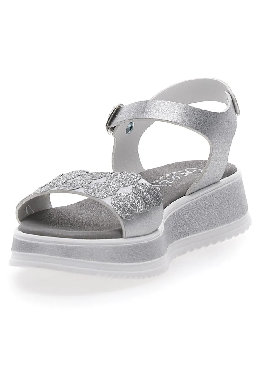 Sandali Bianchi Eleganti da Cerimonia Grazie Girl 11244159