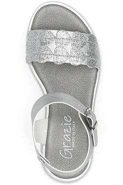Sandali Bianchi Eleganti da Cerimonia Grazie Girl 11244159
