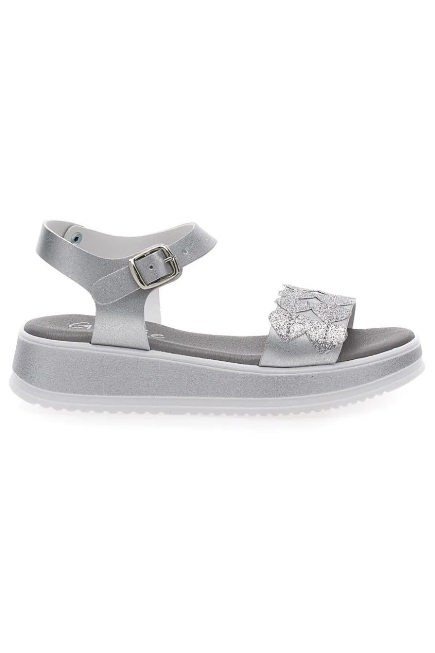 Sandali Bianchi Eleganti da Cerimonia Grazie Girl 11244159