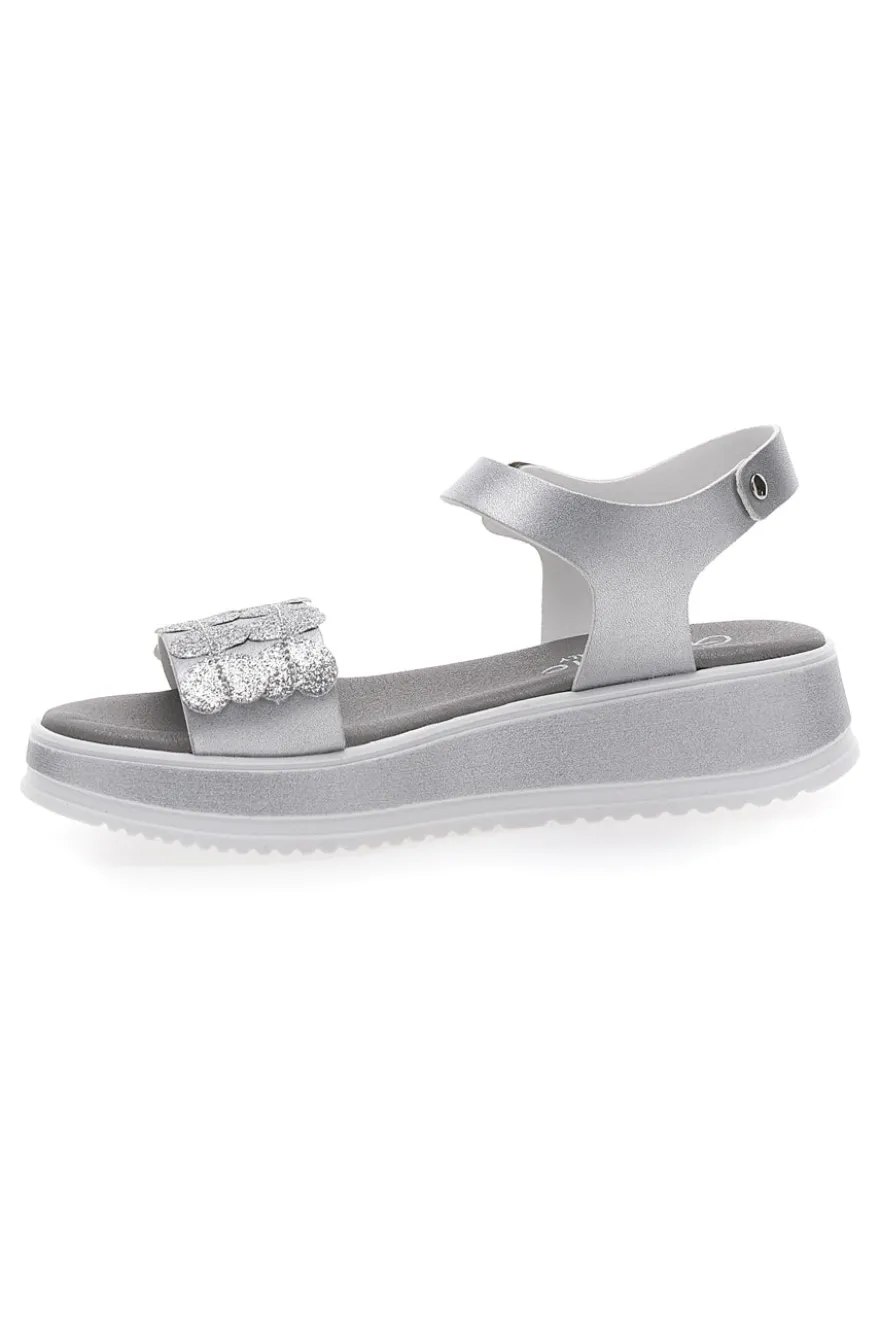 Sandali Bianchi Eleganti da Cerimonia Grazie Girl 11244159