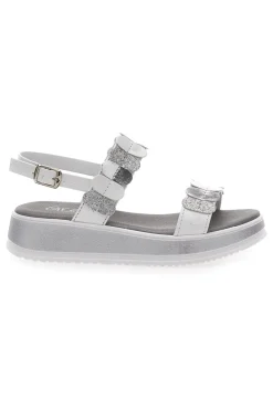 Sandali Bianchi Eleganti da Cerimonia Grazie Girl 11244033
