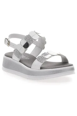Sandali Bianchi Eleganti da Cerimonia Grazie Girl 11244033