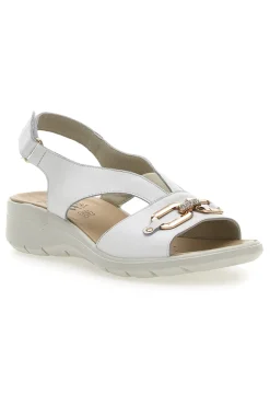 Sandali Bianchi Made In Italy Imac 757390140501