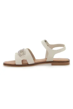 Sandali Bianco Avorio da Donna Le Havre Paris 5428