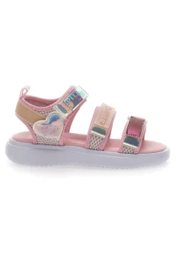 Sandali Bimba Rosa Con Strappo in Velcro Pitt Kids 2208903