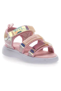 Sandali Bimba Rosa Con Strappo in Velcro Pitt Kids 2208903