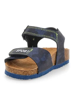 Sandali Blu Camouflage Pitt Kids 14431