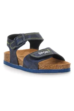 Sandali Blu Camouflage Pitt Kids 14431
