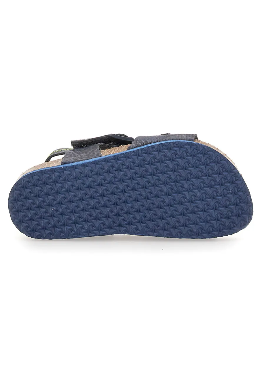 Sandali Blu Camouflage Pitt Kids 14431