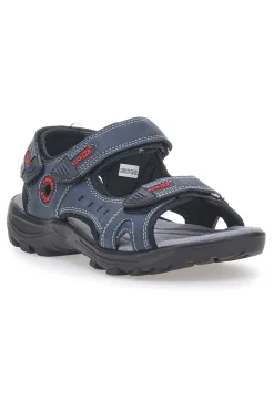 Sandali blu con chiusura a strappo Canguro CA1002