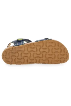 Sandali Blu con Chiusura in Velcro ASSO 64135