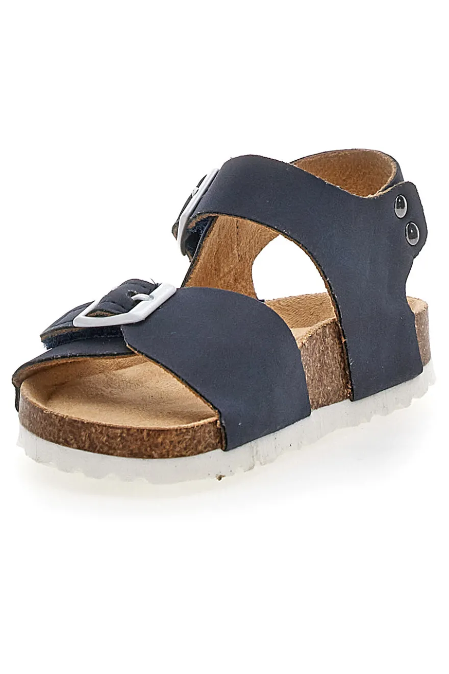 Sandali Blu Con Cinturini Regolabili Asso 15046