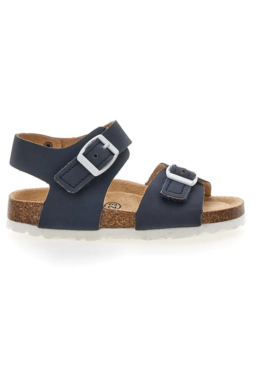 Sandali Blu Con Cinturini Regolabili Asso 15046