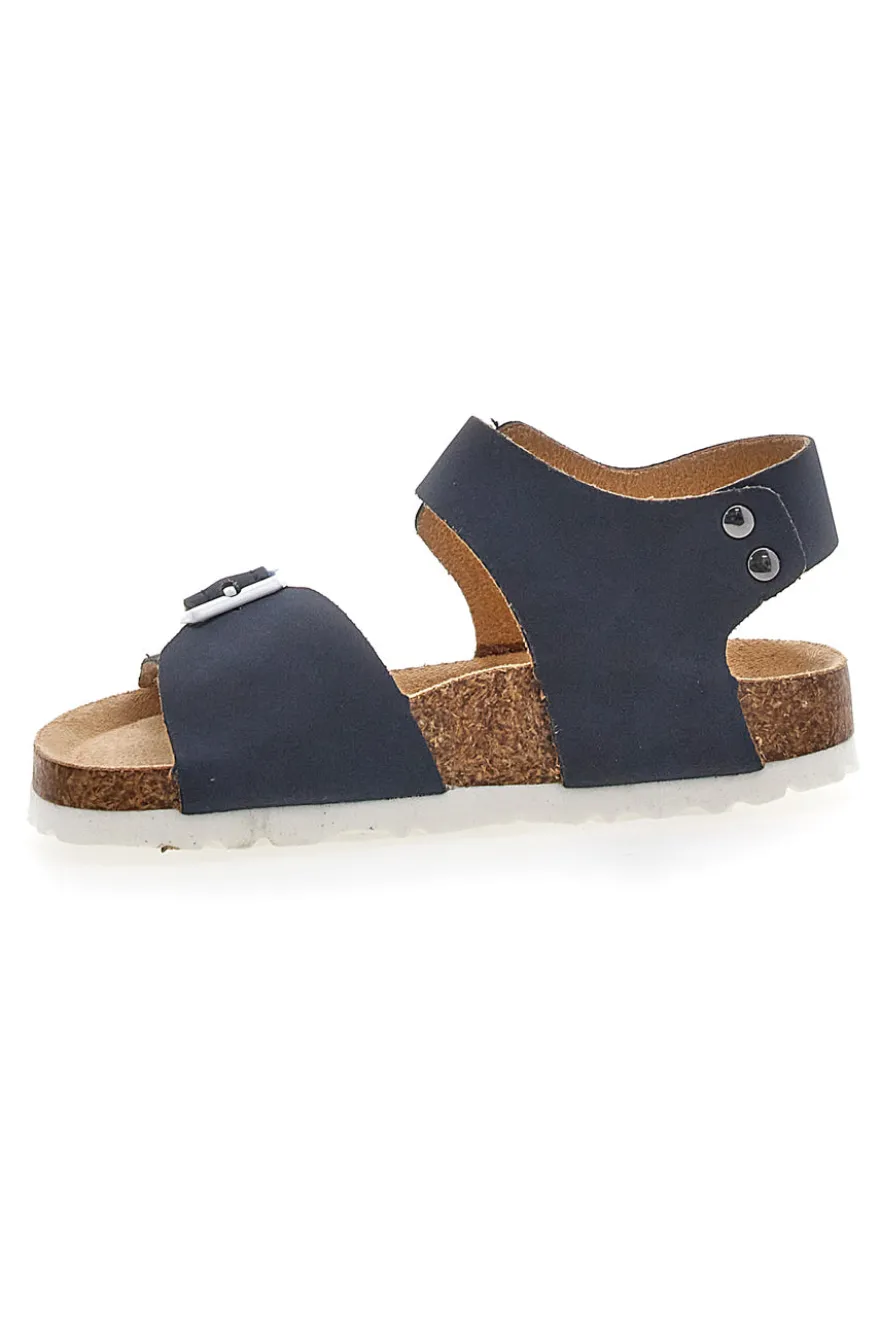 Sandali Blu Con Cinturini Regolabili Asso 15046