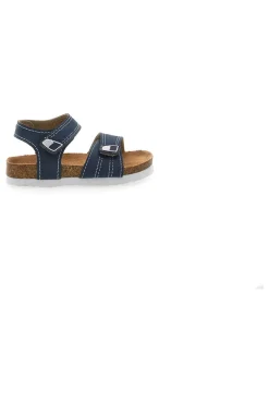Sandali blu con doppia fascia e fibbia regolabile Pitt Kids 14128