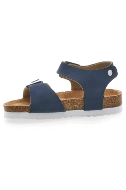 Sandali blu con doppia fibbia PITT KIDS 14466