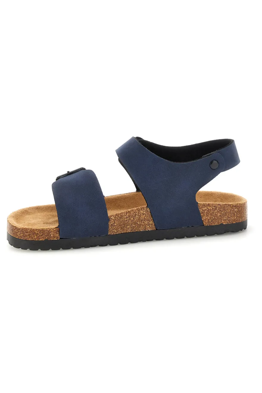 Sandali Blu con Doppia Fibbia Pitt kids 14605