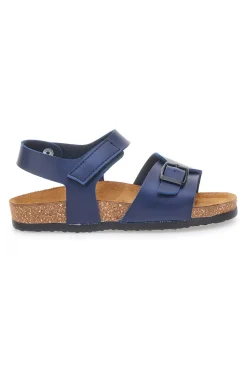 Sandali blu con fibbia e cinturino regolabile Pittarello Bio 257A080SR