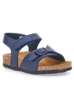 Sandali blu con fibbia e cinturino regolabile Pittarello Bio 257A080SR
