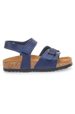 Sandali blu con fibbia e cinturino regolabile Pittarello Bio 257A080SR