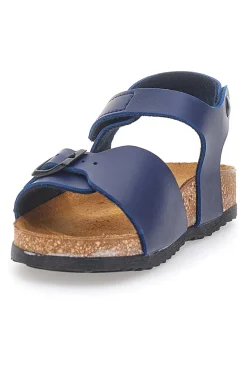 Sandali blu con fibbia e cinturino regolabile Pittarello Bio 257A080SR