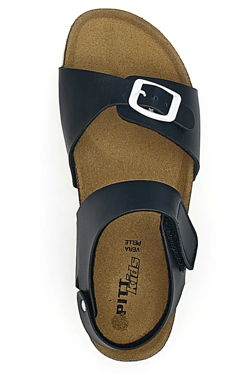 Sandali Blu con Fibbia Pitt Kids 45289