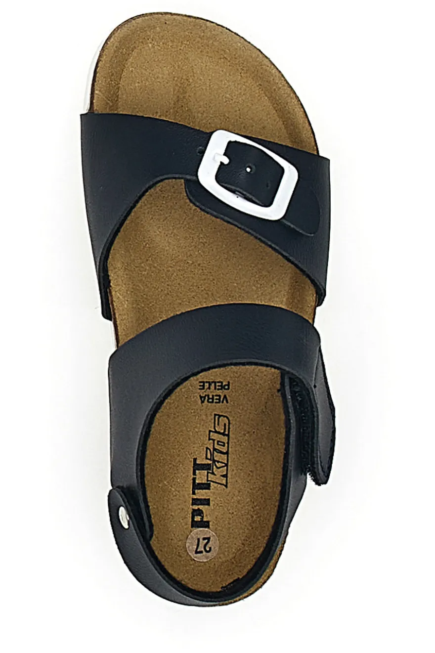 Sandali Blu con Fibbia Pitt Kids 45289