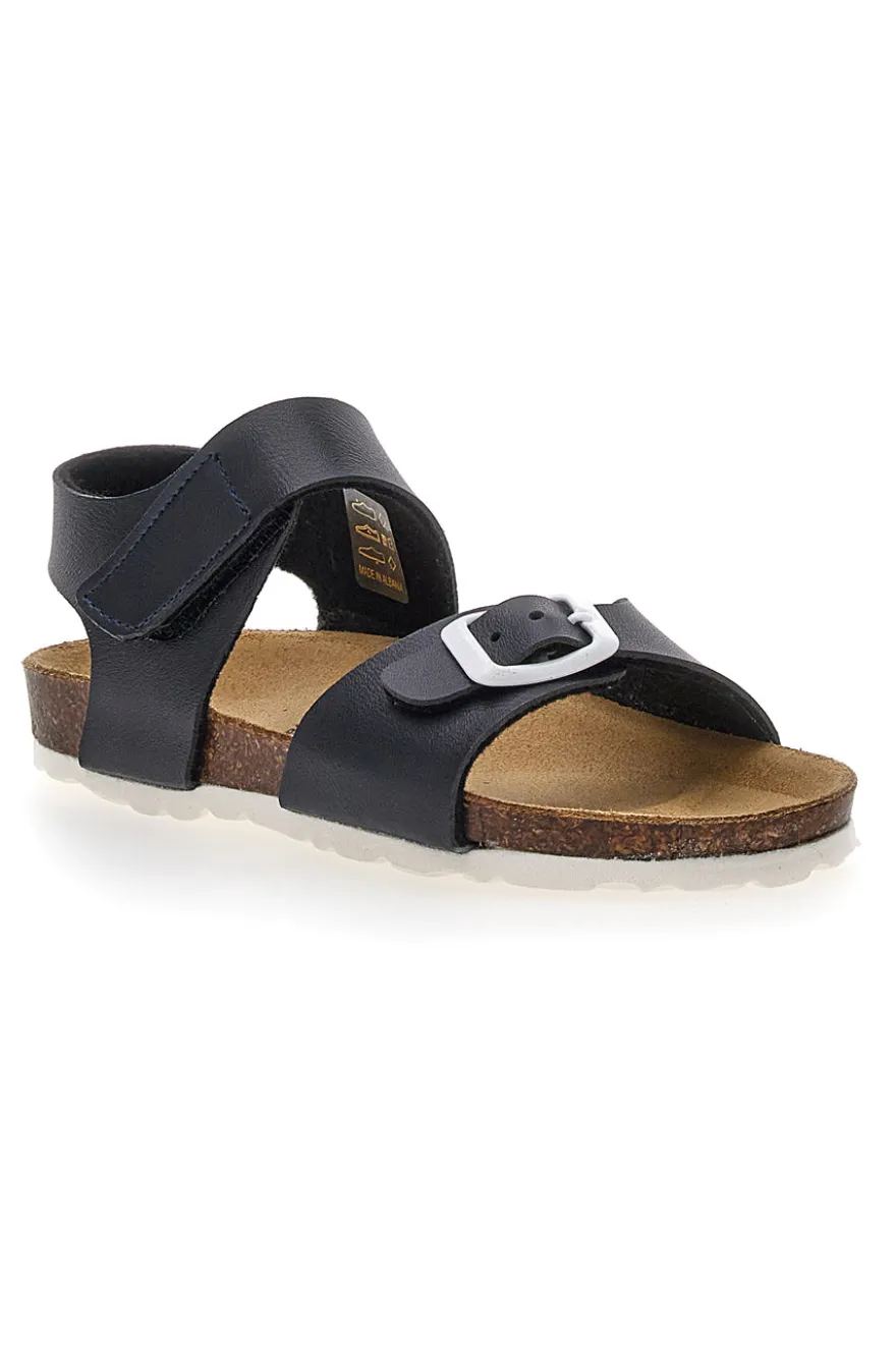 Sandali Blu con Fibbia Pitt Kids 45289
