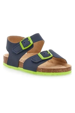 Sandali Blu con Fibbie Asso 16210