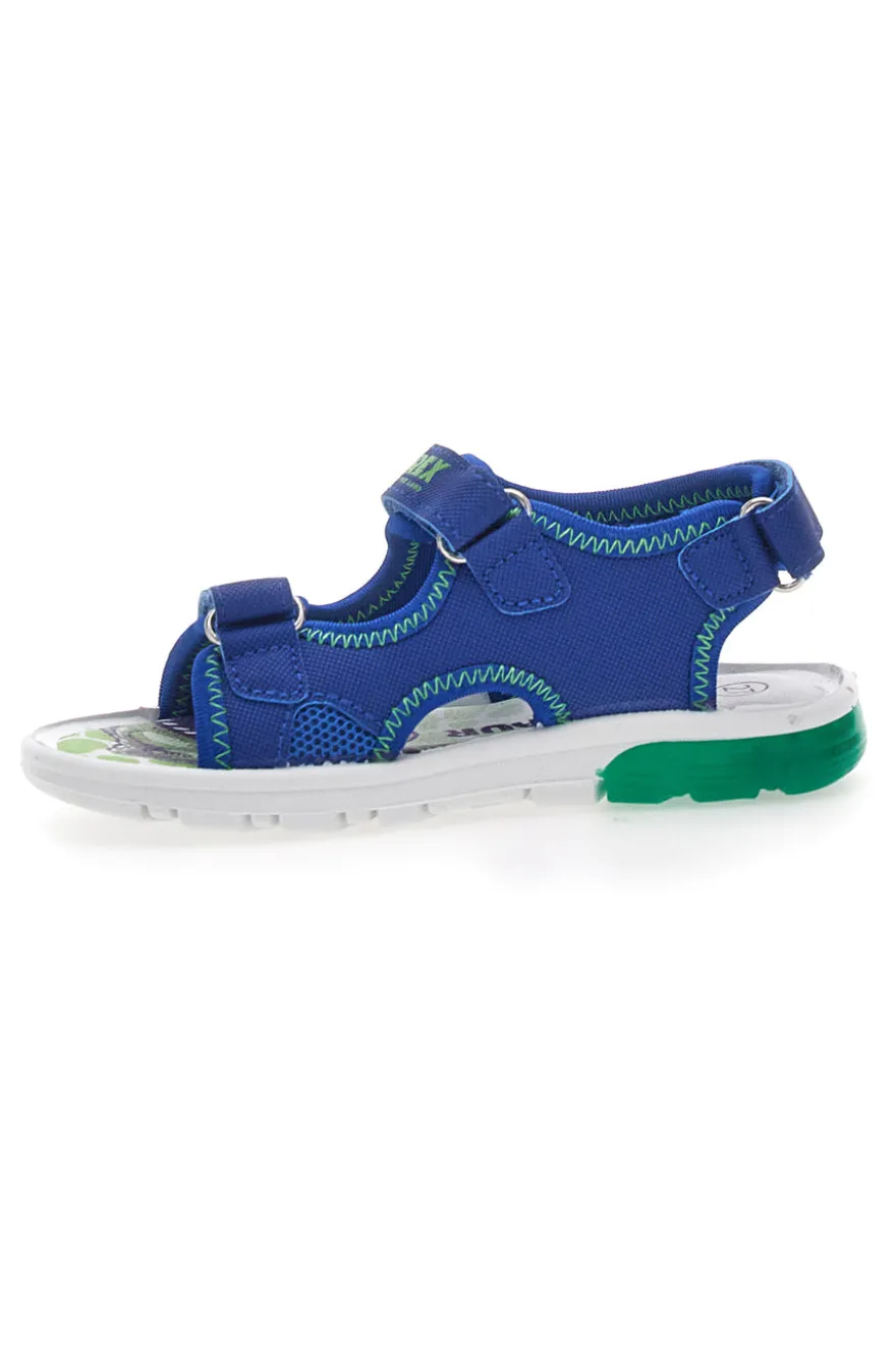 Sandali blu con luci Dinosauro S8020137S