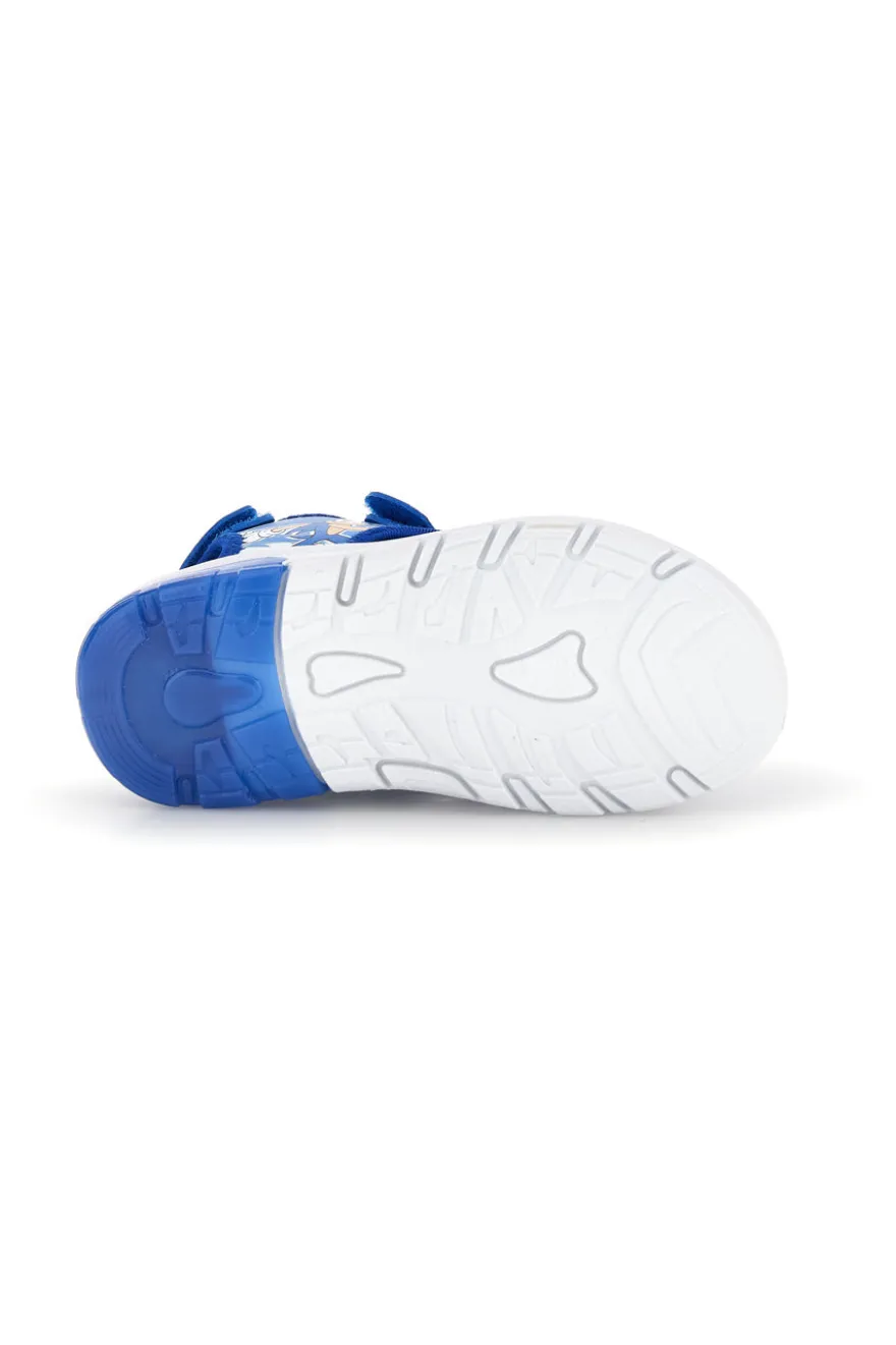Sandali blu con luci e strappi Sonic N9610074S