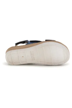 Sandali blu con plantare anatomico Inblu 66 FC
