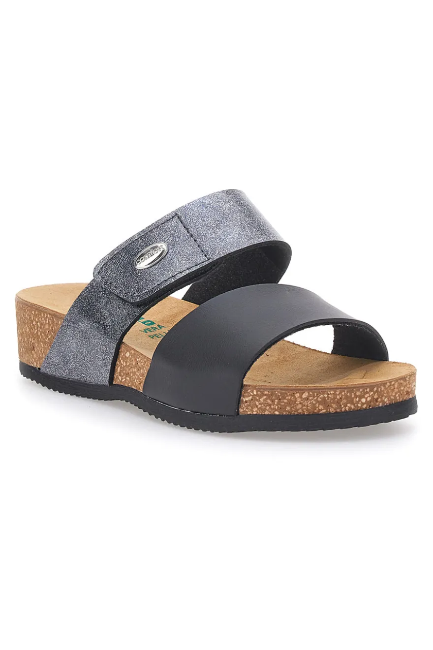 Sandali blu con plantare comfort PITTARELLO ECO 293A485SR