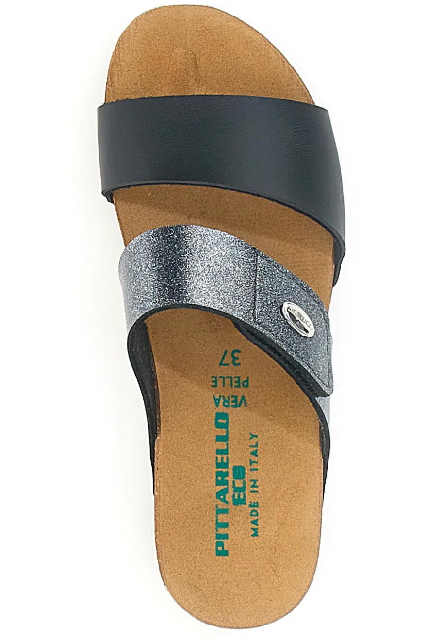 Sandali blu con plantare comfort PITTARELLO ECO 293A485SR