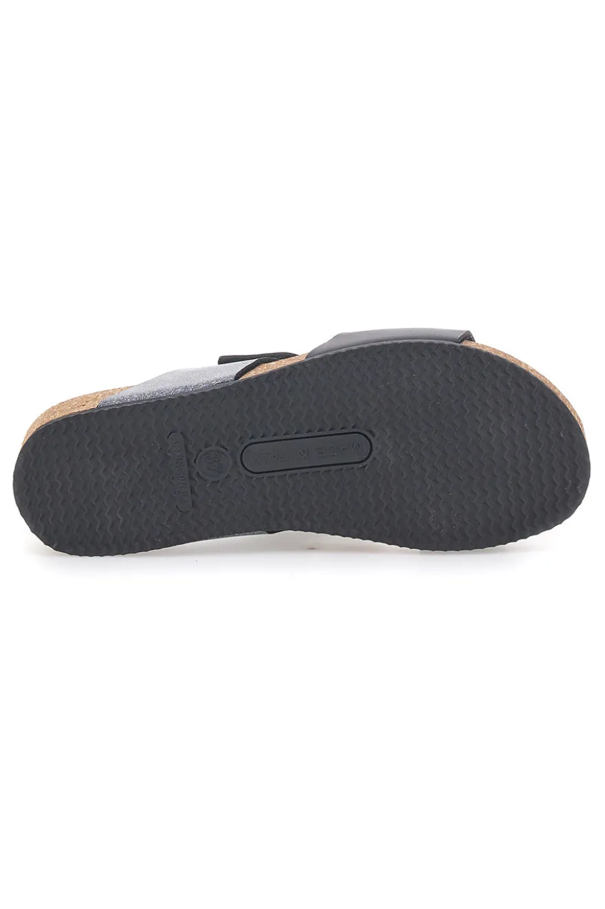 Sandali blu con plantare comfort PITTARELLO ECO 293A485SR