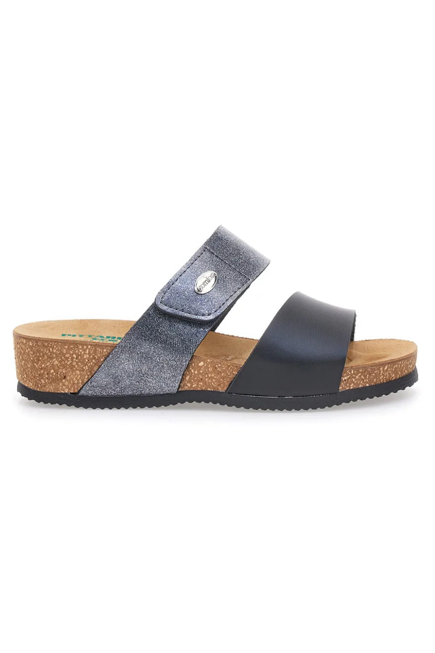 Sandali blu con plantare comfort PITTARELLO ECO 293A485SR