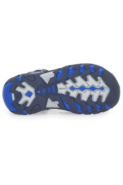 Sandali Blu con Punta Chiusa e Velcro Pitt Kids 14303