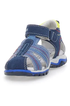 Sandali Blu con Punta Chiusa e Velcro Pitt Kids 14303