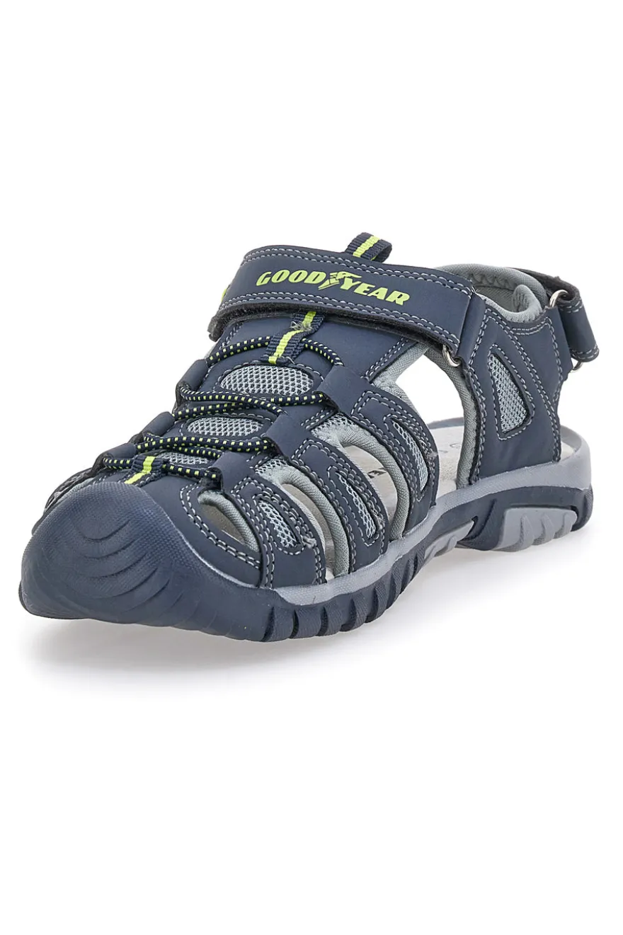 Sandali Blu Con Punta Semichiusa Goodyear 31047