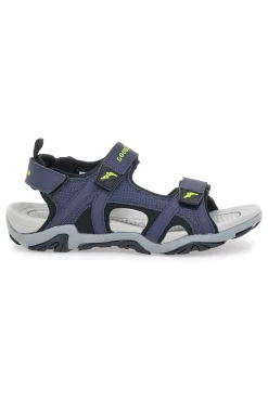 Sandali Blu Con Strappi in Velcro Goodyeas 31048