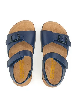 Sandali Blu Con Strappi In Velcro Pittarello Bio 257080