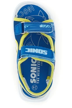 Sandali blu con strappi Sonic N9610071T