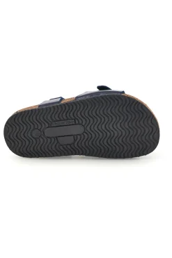 Sandali blu con strappo Pittarello bio 257A080SR