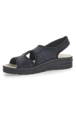 Sandali Blu con Tomaia in Vera Pelle BIO UP 721