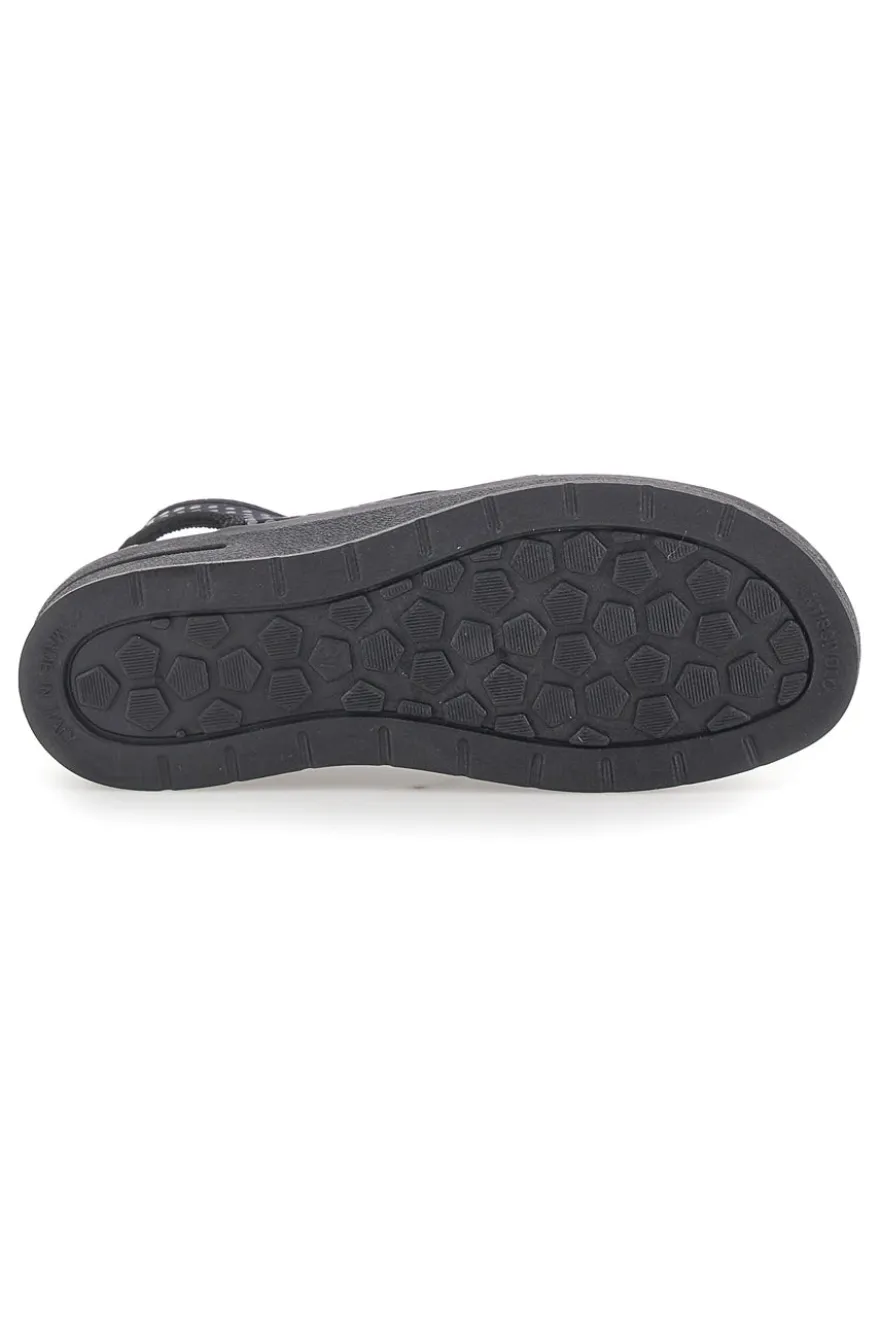 Sandali Blu con Tomaia in Vera Pelle BIO UP 721