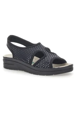 Sandali Blu con Tomaia in Vera Pelle BIO UP 721