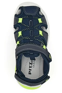 Sandali Blu con Velcro Pitt Kids 2205003