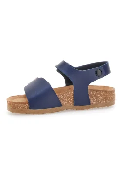 Sandali Blu Con Velcro Pittarello Bio 257081