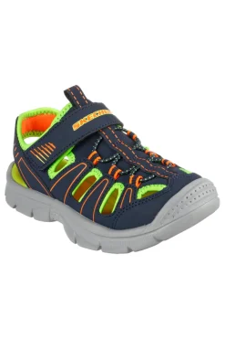 Sandali Blu da Bimbi Skechers Relis-Valder