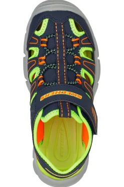 Sandali Blu da Bimbi Skechers Relis-Valder